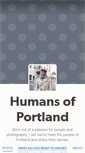 Mobile Screenshot of humansofpdx.com